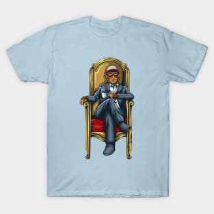 Monkey sitting throne T-Shirt